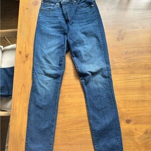 Madewell Dark Blue tall Skinny Jeans